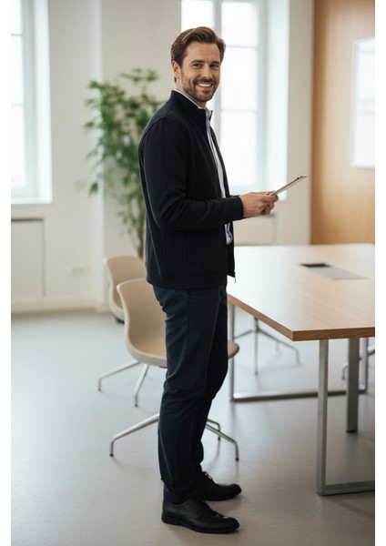 Danny Tam Fermuarlı Sweatshirt Siyah modelleri