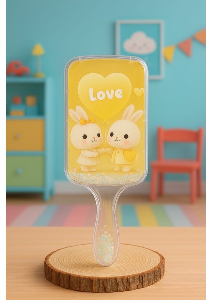 Şık Lüks Tarak Hassas Saçlara Uygun– Inci Detaylı,bebek ve Kız Çocuklar Için