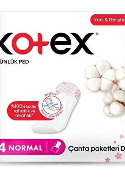 Günlük Ped 34 Adet Sızıntı Önleyici Teknoloji ile Gün Boyu Konfor Sunar modelleri