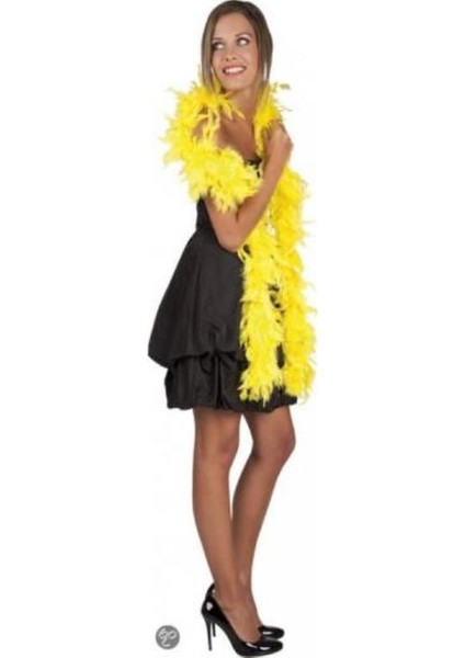 2 Metre Boa Tüy Otriş - Sarı fiyatları