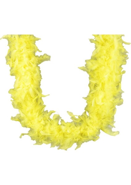 2 Metre Boa Tüy Otriş - Sarı modelleri