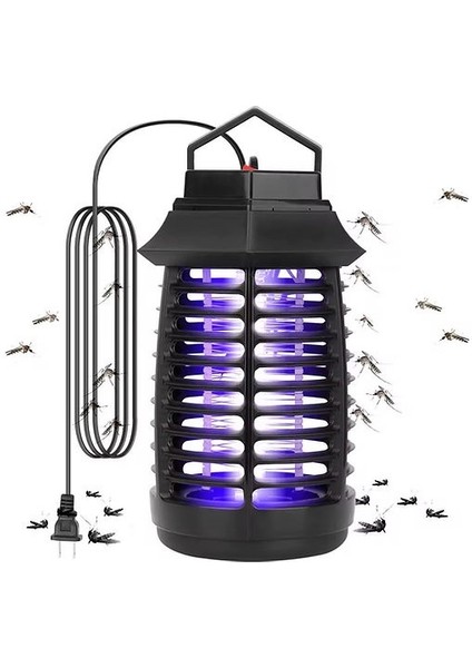 Elektrikli Sinek Öldürücü Cihaz Cız Lamba Mor Işık