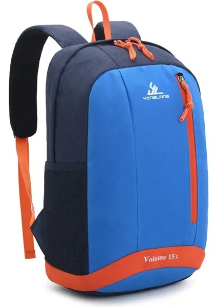 Fengdong Küçük Okul Sırt Çantası Mini Okul Çantaları Erkek Kızlar Spor Sırt Çantası Hafif Seyahat Sırt Çantası 15L Açık Spor Çantası Renk: Mavi (Yurt Dışından)
