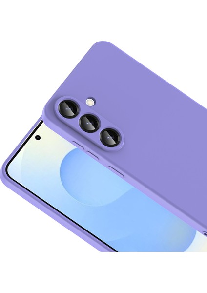 Samsung Galaxy S25 Fe Kılıf Kamera Korumalı Lansman Kadife Iç Yüzeyli (Şık Tasarım) Silikon Kapak fiyatları