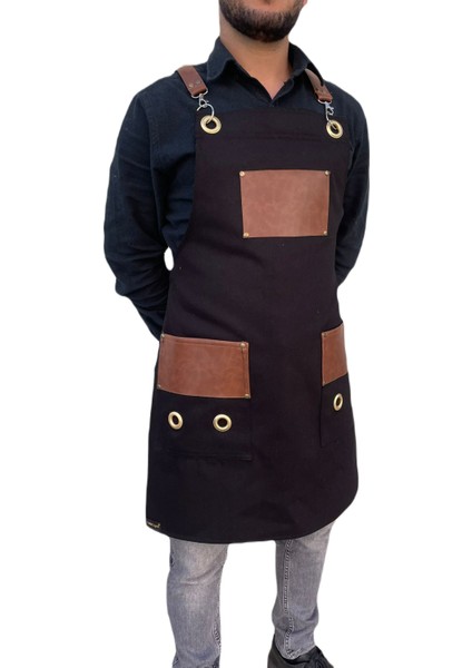 Cafe Önlüğü | Barista & Servis Önlükleri Siyah