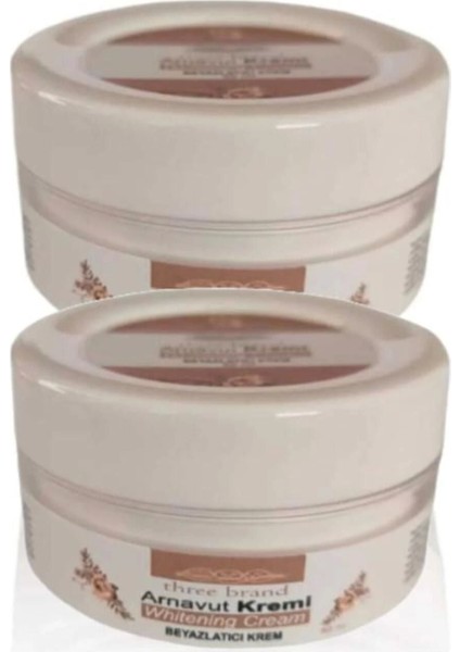 Arnavut Aklık Ciltte Renk Acıcı Beyazlatıcı Kremi 50 ml 2 Adet / Whitening Cream