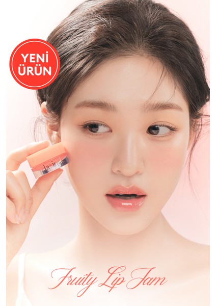 Yoğun Parlaklık Sunan, Meyve Renklerinde Kavanozda Dudak Balmı Dasıque Fruity Lip Jam 02 Apricot Jam