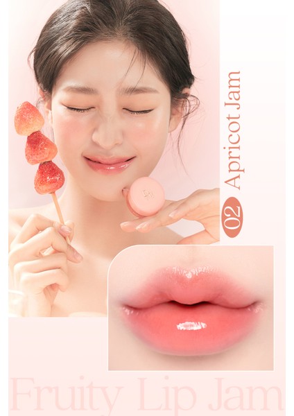 Yoğun Parlaklık Sunan, Meyve Renklerinde Kavanozda Dudak Balmı Dasıque Fruity Lip Jam 02 Apricot Jam fiyatları