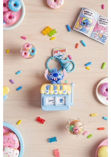 Disney Lilo&stitch Lisanslı Parti Serisi Slot Anahtarlık (Stitch)