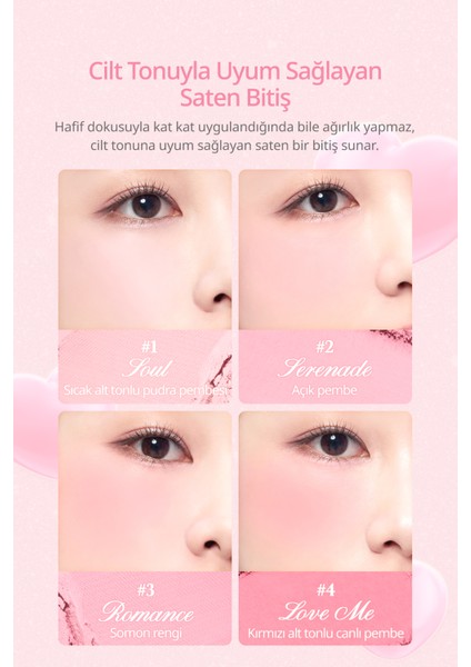 Karıştırılabilir Renk Tonlarına Sahip 4lü Allık Paleti Dasıque Blending Mood Cheek (#13 Sweet Heart) fiyatları