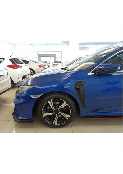 Honda Civic Fc5 Fk7 Piano Black 3D Kalın Tip Vent modelleri