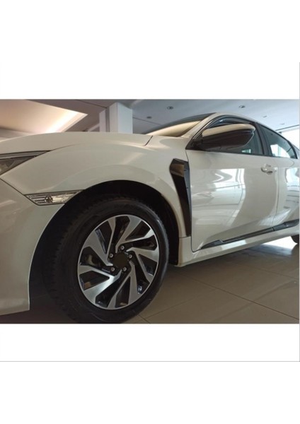 Honda Civic Fc5 Fk7 Piano Black 3D Kalın Tip Vent indirimleri