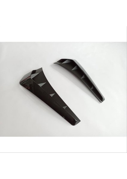 Honda Civic Fc5 Fk7 Piano Black 3D Kalın Tip Vent