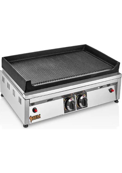 70 cm Tam Oluklu Gazlı Izgara - Bm.gpı.02 70TO Lpg (Tüp)