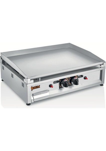 100 cm Seyyar Gazlı Pleyt Izgara - Bm.gpı.03 100SP Doğalgaz