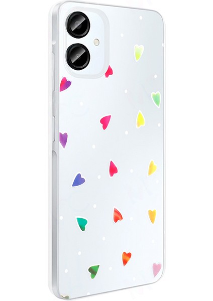 Galaxy A06 Kılıf Şeffaf Figürlü Zore Folk Sert Kapak - Sevimli Köpek fırsatları