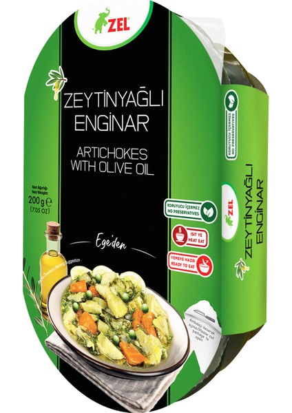Zeytinyağlı Enginar 200gr
