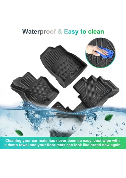 Jaecoo 7 2024-2025 4d Carbon Desen Premıum Paspas modelleri