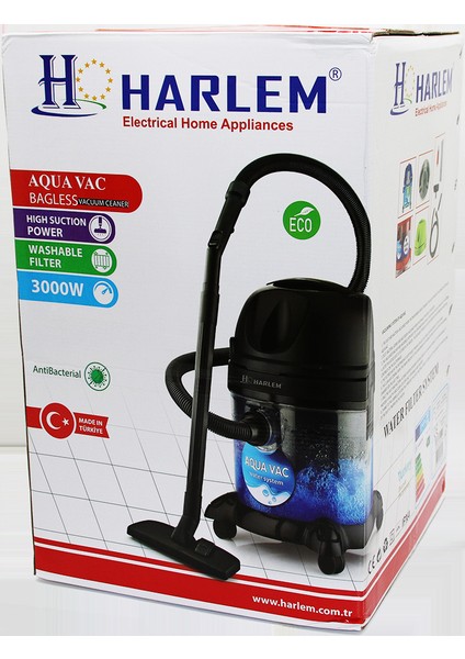 Harlem HSV-1910-1710 Islak Kuru Vakumlu Süpürge 2200W (5264)