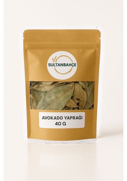 Avokado Yaprağı 40 gr – Doğal Bitki Çayı, Şifalı Yaprak, Sindirim ve Bağışıklık Desteği