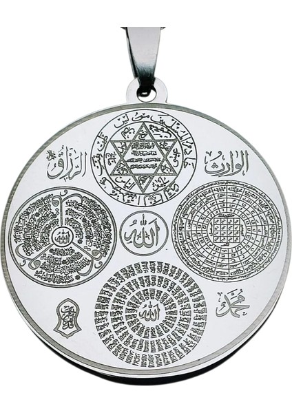 Çelik Baskılı Erkek Kolye