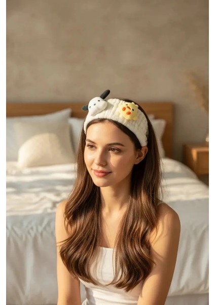 Sanrio Lisanslı Saç Bandı - Pochacco