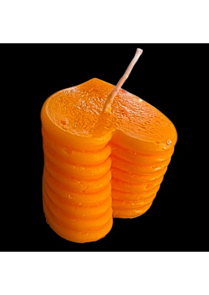 Dekoratif Kalp Figürü Kokul Mum modelleri