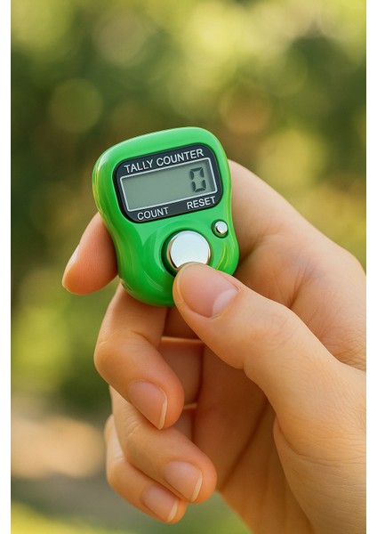 ⏱️ Parmak Kayışlı Dijital Sayaç – Zikirmatik / Tally Counter (Karışık Renk Seçenekleri) indirimleri