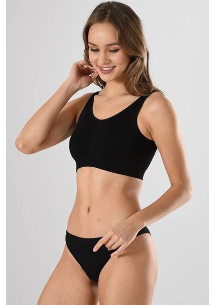 Miss Fit 11027 Kalın Askılı Pedli Bustiyer