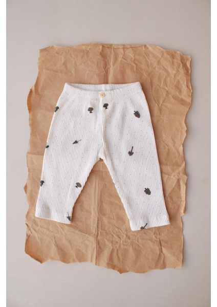 Ağaç Baskılı Tayt