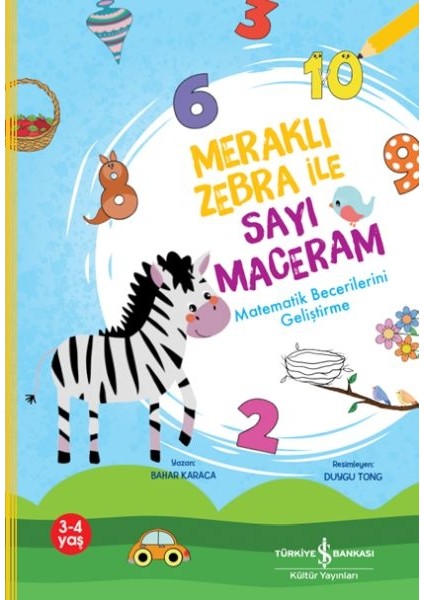 Meraklı Zebra Ile Sayı Maceram,matematik Becerilerini Geliştirme