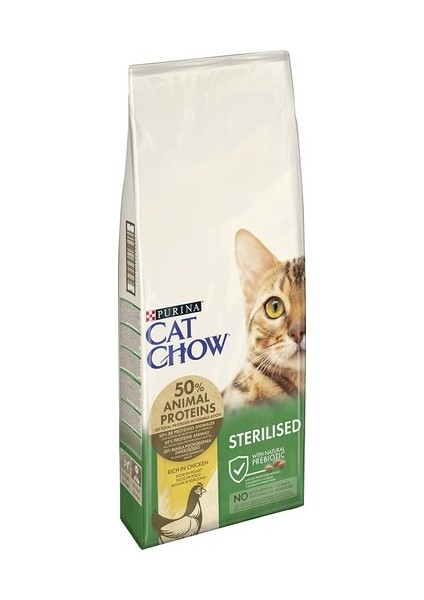 Cat Chow Kısırlaştırılmış Tavuklu Kedi Maması 15 kg modelleri