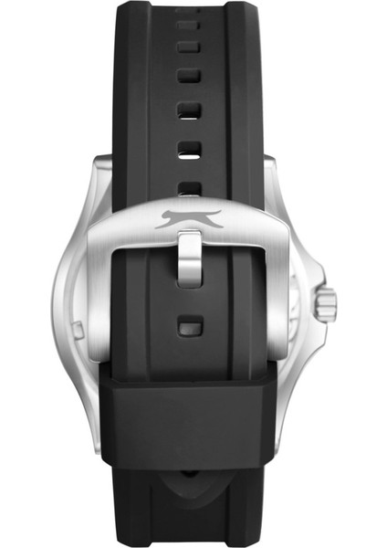 SL.09.2531.1.03 Silikon Kordon Çelik Kasa 10 Atm Suya Dayanıklı Siyah Renk Erkek Kol Saati modelleri