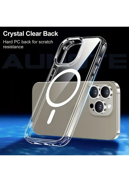 Iphone 16 Pro Mağsafe Sert Mika Kılıf Hızlı Şarj Uyumlu fiyatları