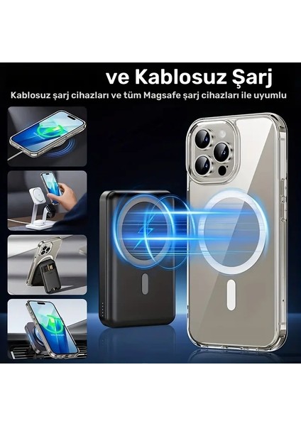 Iphone 16 Pro Mağsafe Sert Mika Kılıf Hızlı Şarj Uyumlu indirimleri