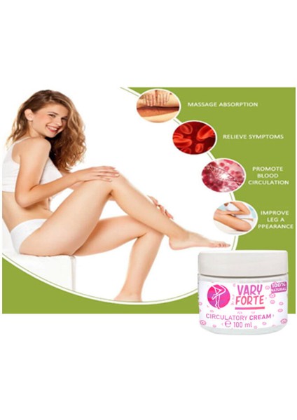 Vary Forte Varislerinize Karşı Rahatlatmaya Bakım ve Masaj Kremi 100 ml x 2 Adet modelleri
