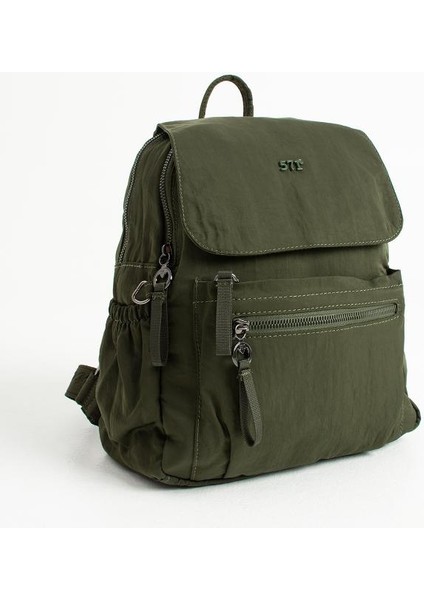 Kadın Sırt Çantası Ultra Hafif Poliamid Kumaş Su Geçirmez Kapaklı Günlük Sırt Çantası 29*27 cm modelleri