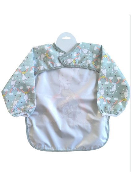 Laura Baby Uzun Kollu Sıvı Geçirmez Mama ve Aktivite Önlüğü fırsatları