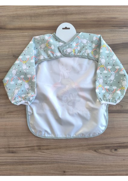 Laura Baby Uzun Kollu Sıvı Geçirmez Mama ve Aktivite Önlüğü