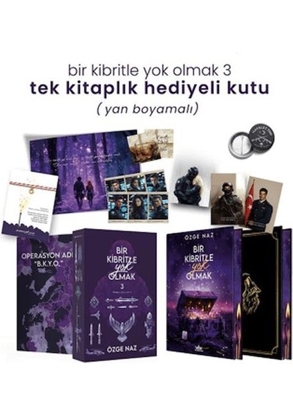 Bir Kibritle Yok Olmak 3 - Hediyeli Yan Boyamalı Kutu