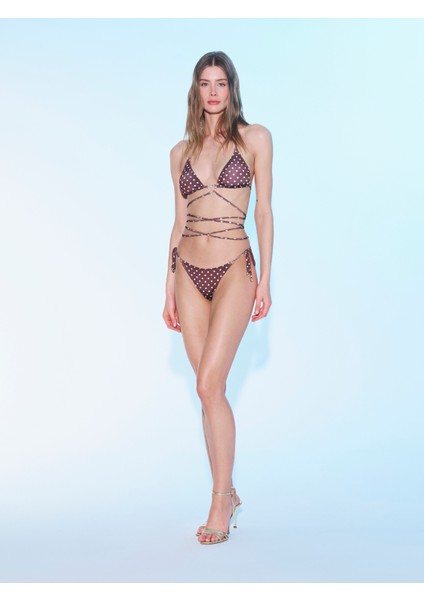 SS6054 Kahve Bikini Takımı