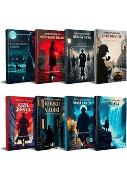 Sherlock Holmes Seti (8 Kitap Takım)