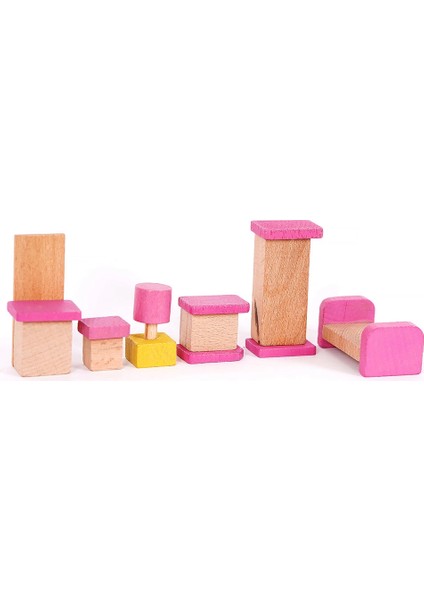 Ahşap - Mini Minyatür Çocuk Odası Seti fırsatları