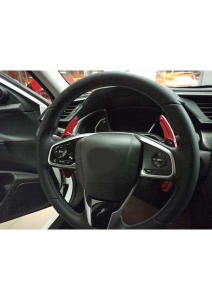 Honda Civic Fc5 Fk7 Kırmızı Paddle Shift (F1 Vites Kulakçık) modelleri