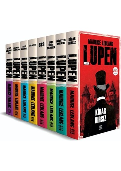 Arsen Lupen Seti - 8 Kitap Takım