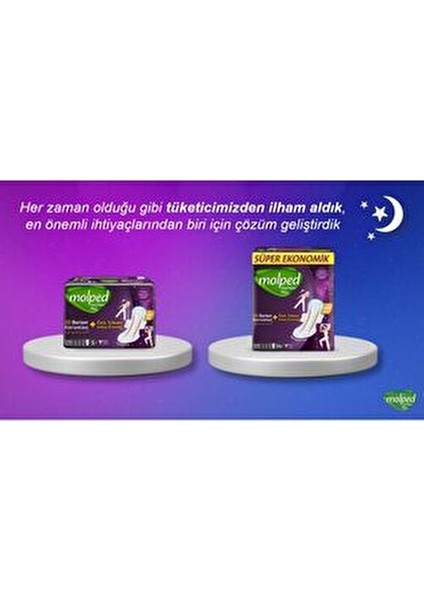 Süpernight Süper Eko Gece Pedleri 14 Adet Uzun Ön Tasarım ile Konforlu Koruma fiyatları