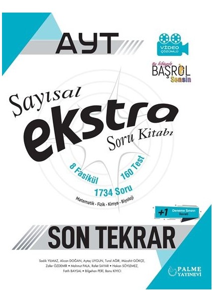 AYT Sayısal Ekstra Soru Kitabı Son Tekrar fiyatları