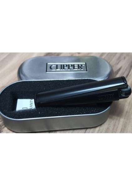 Siyah Benzinli Metal Çakmak