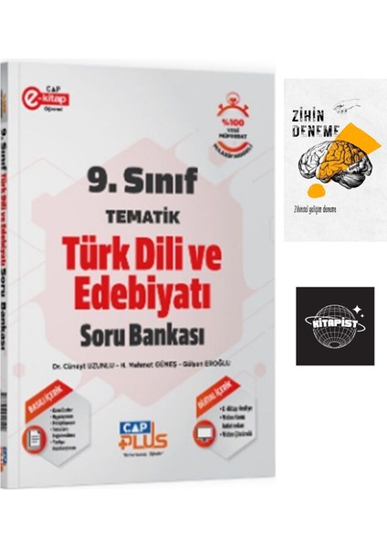 Çap 9. Sınıf Türk Dili ve Edebiyatı Tematik Plus Soru BANKASI+ZIHINDENEME-KD1106
