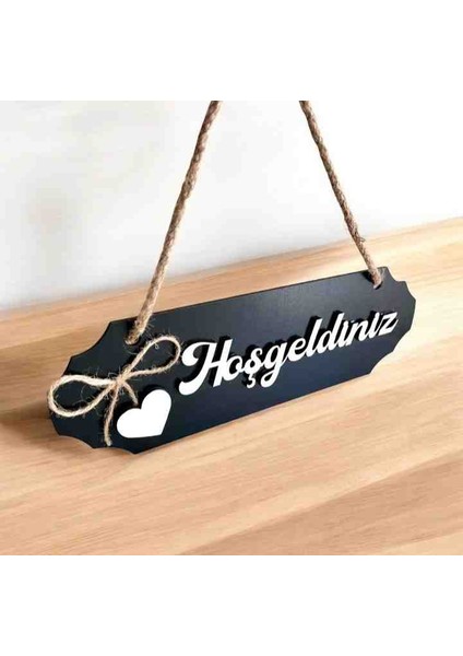 Hoşgeldiniz Kapı Yazısı modelleri